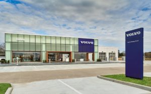 outside of giles volvo in lafayette